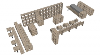 Interieur Grieks restaurant horecainterieur