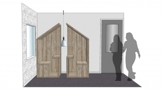 Vergaderhuisje projectinrichting