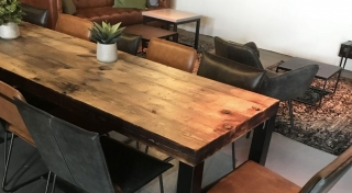 Barnwood interieur wachtruimte