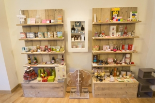 Winkelinrichting steigerhout