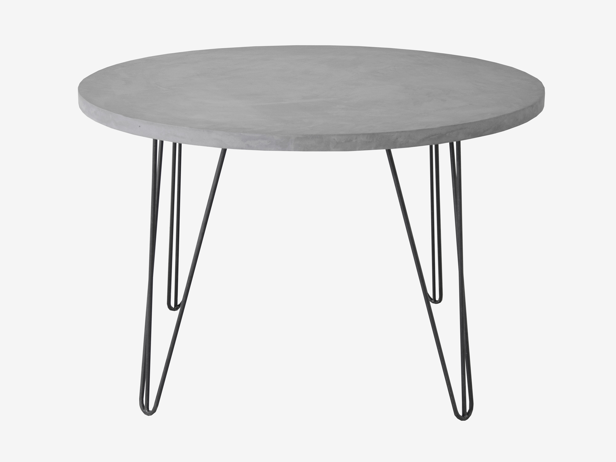 Betere Ronde tafel van beton op maat gemaakt | FØRN microbeton meubelen EL-08