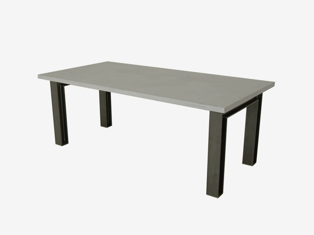 Betonlook eettafel Hulk op maat gemaakt