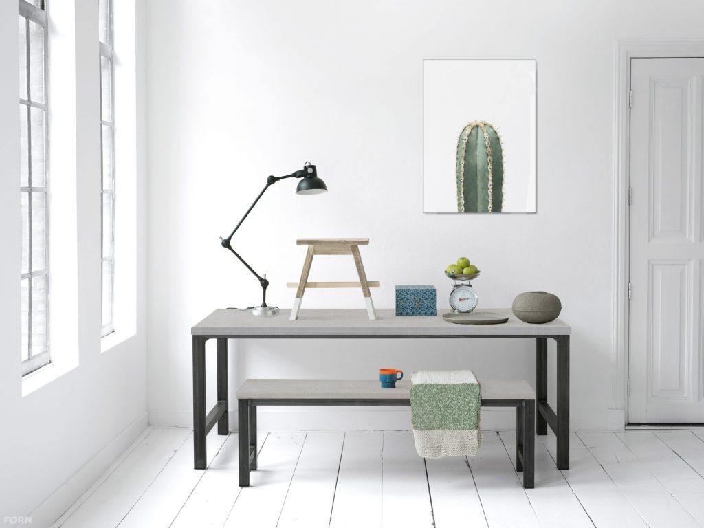 Betonlook tafel op maat Seth