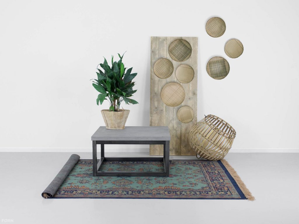 Salontafel van beton Jens maken we op maat